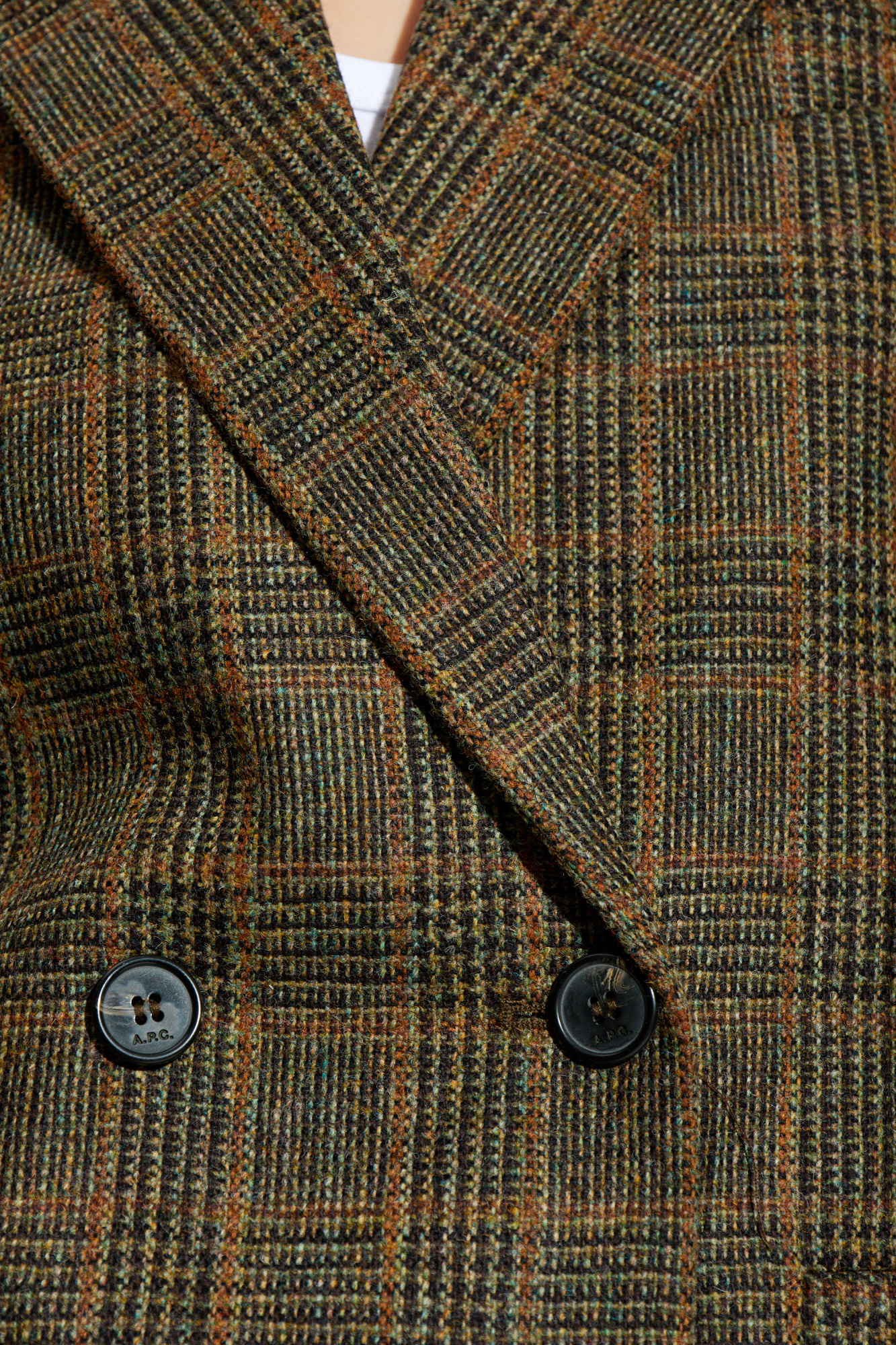 アウターその他 A.P.C. Woman Blazer Brown WVBCTF03212 CAA A.P.C. Outlet: Blazer woman - Brown | A.P.C. blazer